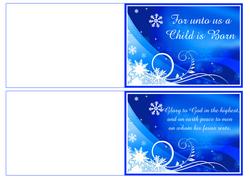 Christmas Verses Notecards
