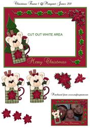 Christmas Photo Frame Keepsake Card