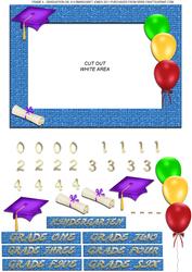 Photo Frame Keepsake - Graduation Gr.k-6