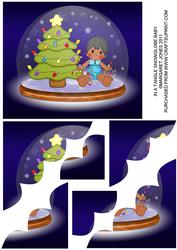 In a Tangle Snowglobe Baby Corner Stacker