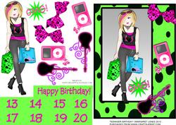 Teenager Birthday Card