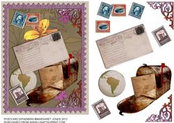 Correspondence Ephemera Card