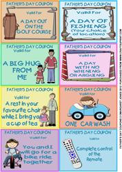 Coupon Book 2 - Father's Day