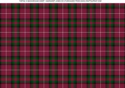 Tartan 15 Background Sheet