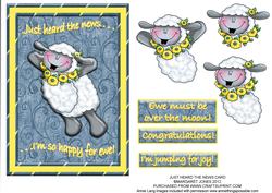 Ewe Card - Congratulations - Many Occasions