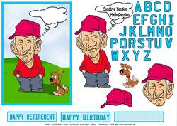 Happy Retirement Card Male