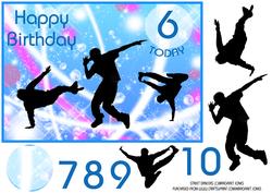 Street Dancers Birthday Ages 6-10