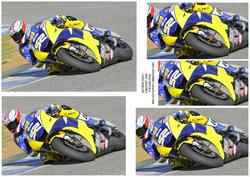 Motorbike Rider 2 Pyramid Card Any Occasion