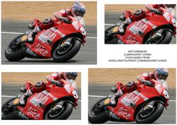 Motorbiker 3 Pyramid Card - Any Occasion
