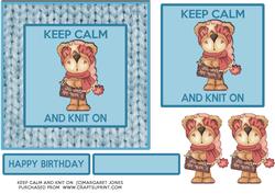 Keep Calm and Knit On