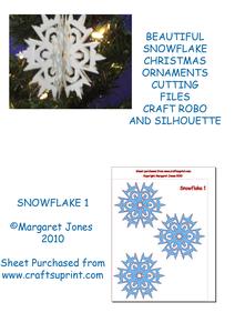 Snowflake 1 Cutting File