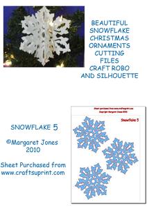 Snowflake 5 Cutting File