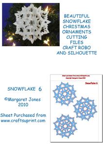 Snowflake 6 Cutting File