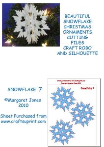 Snowflake 7 Cutting File