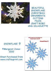 Snowflake 9 Cutting File