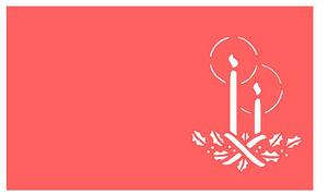 Christmas Candles Cutting File For
