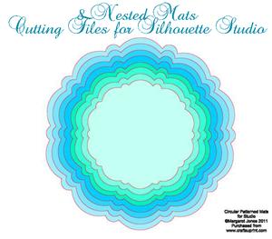 Patterned Nesting Mats For Silhouette