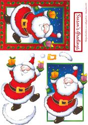 Happy Santa Easy Step-by-step