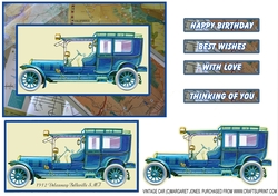 Vintage Car 1912 Delaunay-Belleville