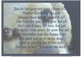 cup280410_601 - Sympathy, Dog, Female A4 Card