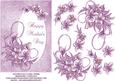 Mother's Day Mauve Floral Frame