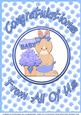 Congratulations from Us All A4 Baby Boy