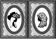 Silhouette Ladies - Card Front or Frame It!