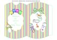 Thank You for Coming to Baby Shower Boy or Girl Pillow Box