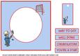 Insert for Hockey Player Card
