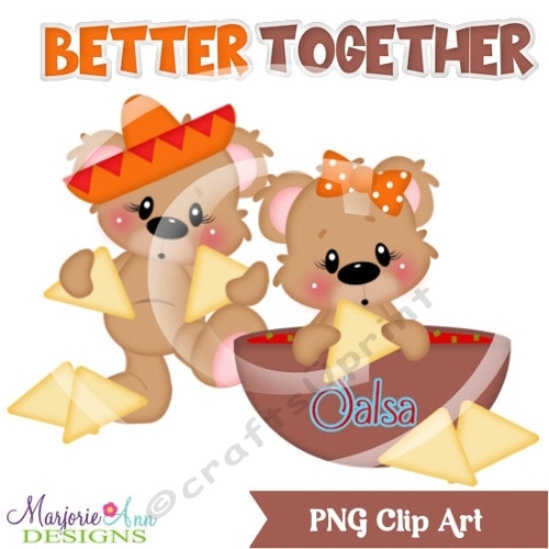 Benny & Belinda Better Together Salsa & Chips PNG Clip Art
