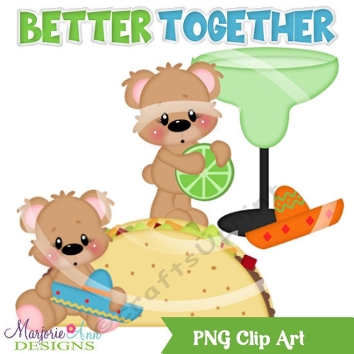 Benny & Belinda Better Together Tacos & Margaritas PNG Clip Art