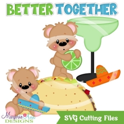 Benny & Belinda Better Together Tacos & Margaritas SVG Cut Files/Paper Piecing