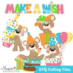 Franklin & Frannie Make  A Wish SVG Cut Files/Paper Piecing 