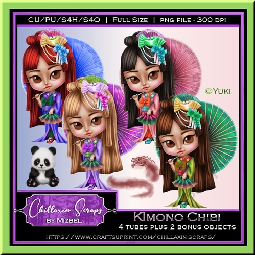 Kimono Chibi Tubes