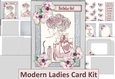 Ladies Various Modern Card Kit JPEGS and PDF