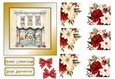 Christmas Quick Card Dear Daughter with Decoupage and Sentiments