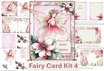 Fairy Card Kit 4 with envelope, inserts and decoupage JPEG and PDF