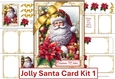 Jolly Christmas Santa Card Kit 1 JPEG