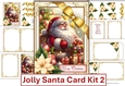 Jolly Christmas Santa Card Kit 2 JPEG