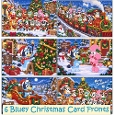 6 Bluey Childrens Christmas Card Fronts