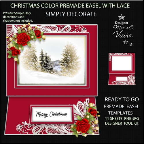 Premade Christmas Color Easel_Kit-1