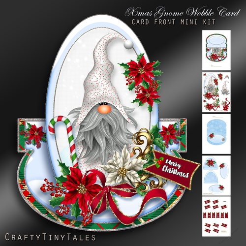 Xmas Gnome Wobble Card-4