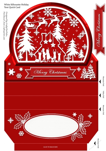 White_Silhouettes_Santa_and_Sleigh_Quick Card-4
