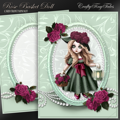Rose Basket Doll Mini Kit-6