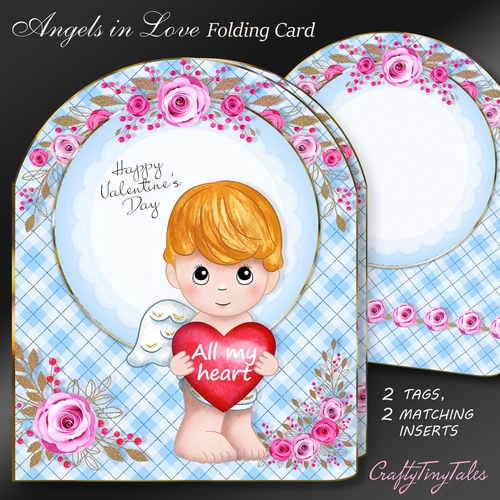 Angels in Love Blue Set Mini Kit-2