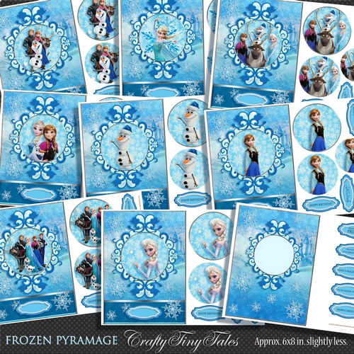 Frozen Pyramage 6x8 Quick Card Bumper Kit.