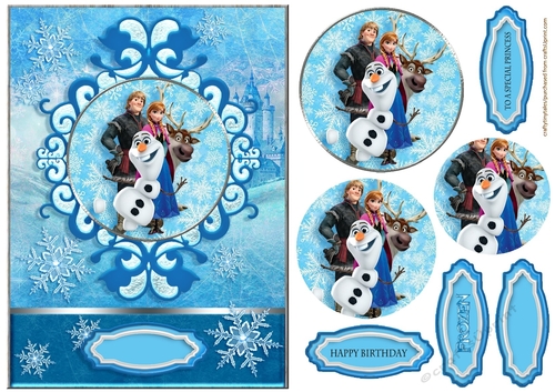 Frozen Pyramage 6x8 Quick Card-1