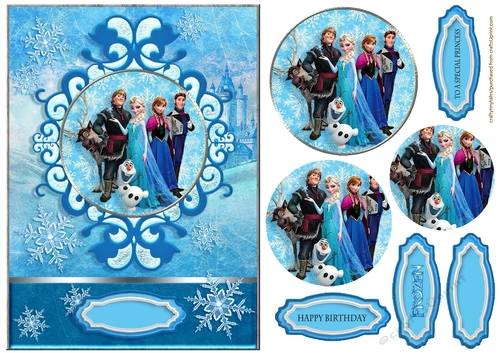 Frozen Pyramage 6x8 Quick Card-3