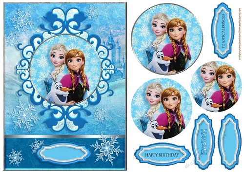 Frozen Pyramage 6x8 Quick Card-5