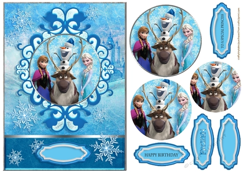 Frozen Pyramage 6x8 Quick Card-7